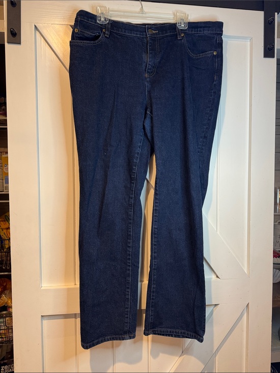 Lauren Ralph Lauren Denim - Lauren Ralph Lauren Dark Indigo Bootcut Jeans